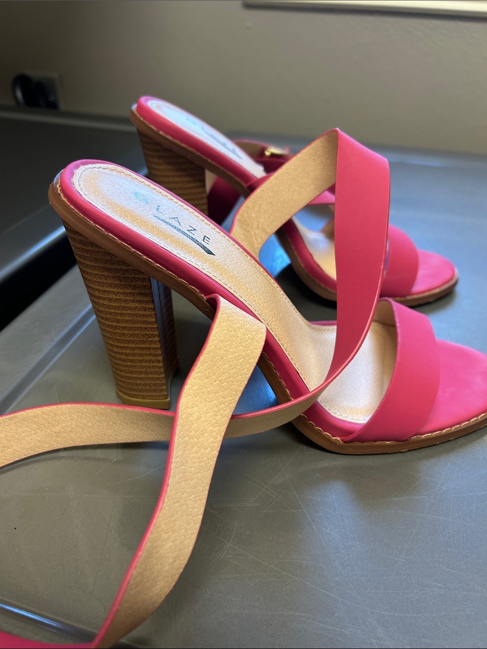 Rampage Hot Pink Heels